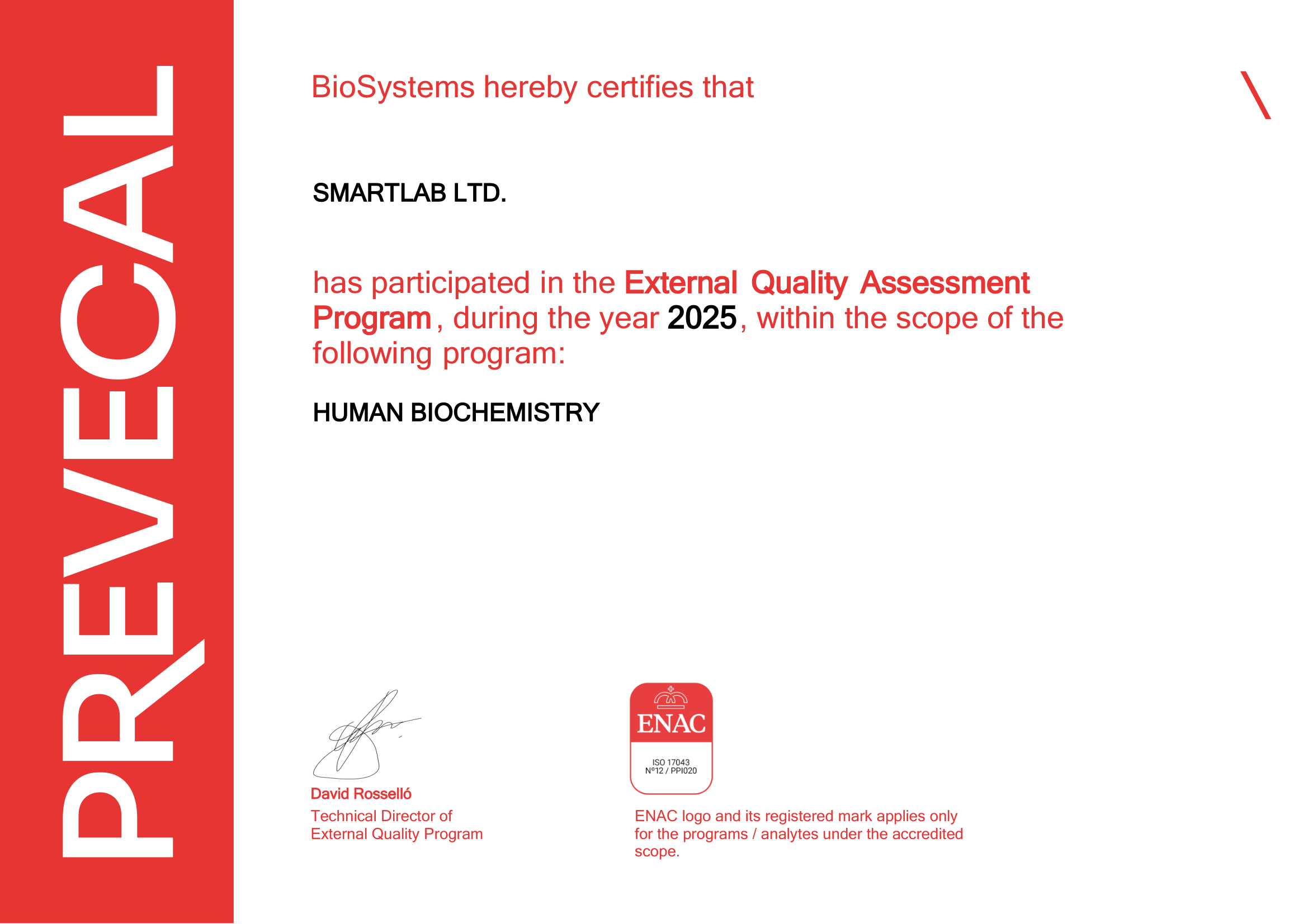 certification